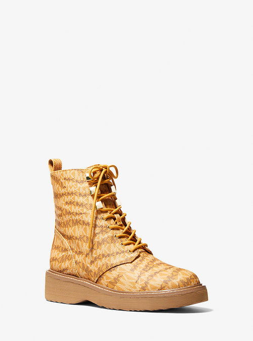 Botin Michael Kors Haskell Animal Print