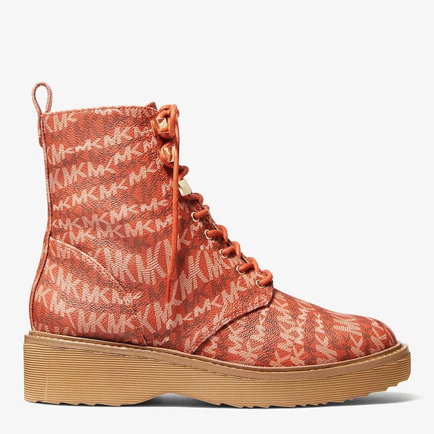 Botin Michael Kors Haskell Animal Print