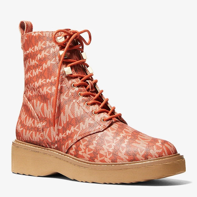 Botin Michael Kors Haskell Animal Print