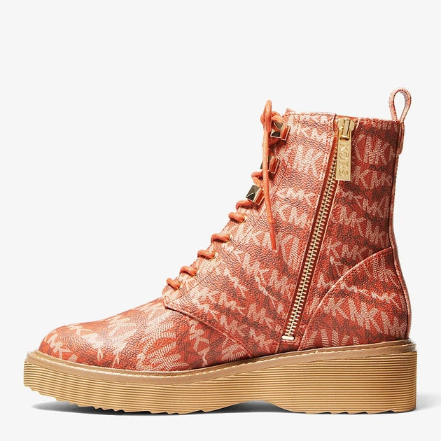 Botin Michael Kors Haskell Animal Print