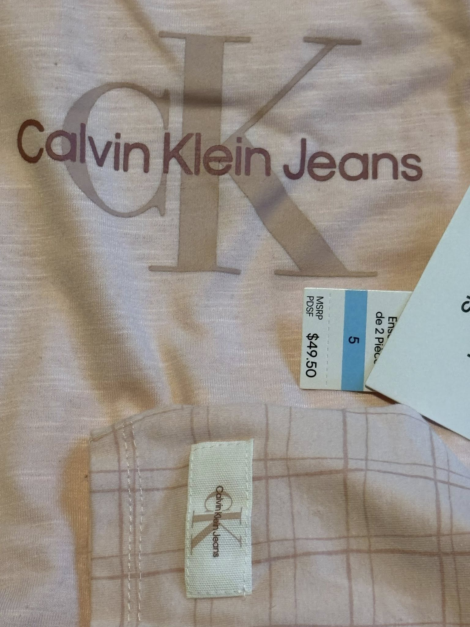 Set Calvin Klein Niña