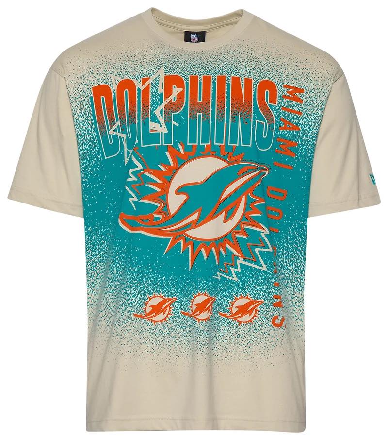 Polera Miami Dolphins x New Era Hombre