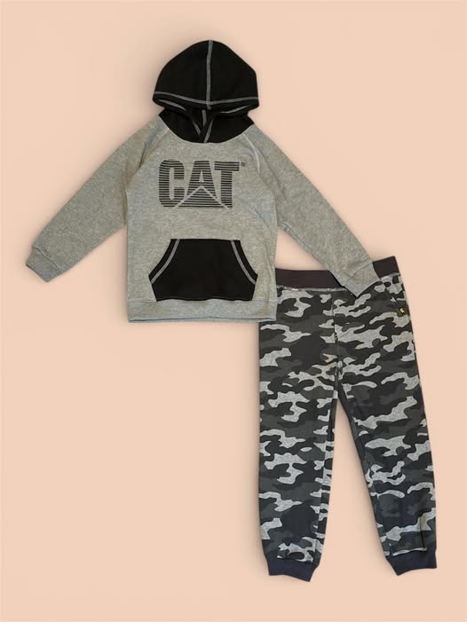 Buzo Caterpillar Niño