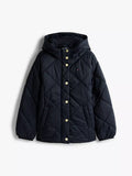 Chaqueta Quilted Hooded Puffer Tommy Hilfiger Niña