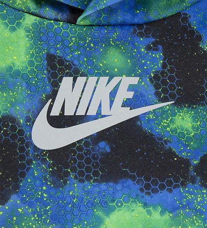 Buzo Nike Sweat- Black/Laser Blue