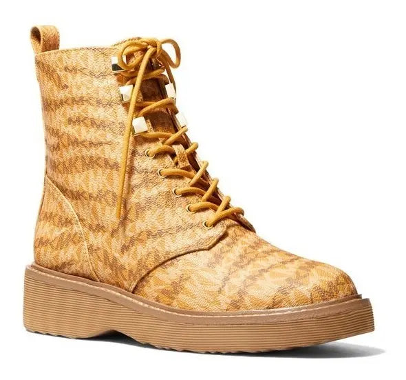 Botin Michael Kors Haskell Animal Print