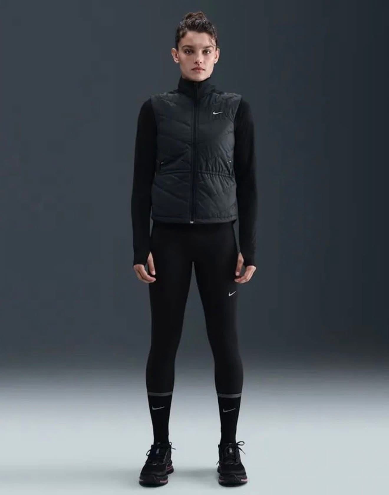 Nike Therma Fit parka Running Sin Mangas Mujer