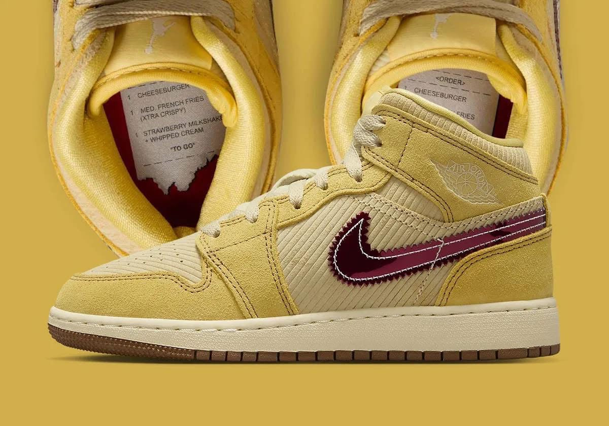 Zapatilla Jordan 1 Mid “French Fries”