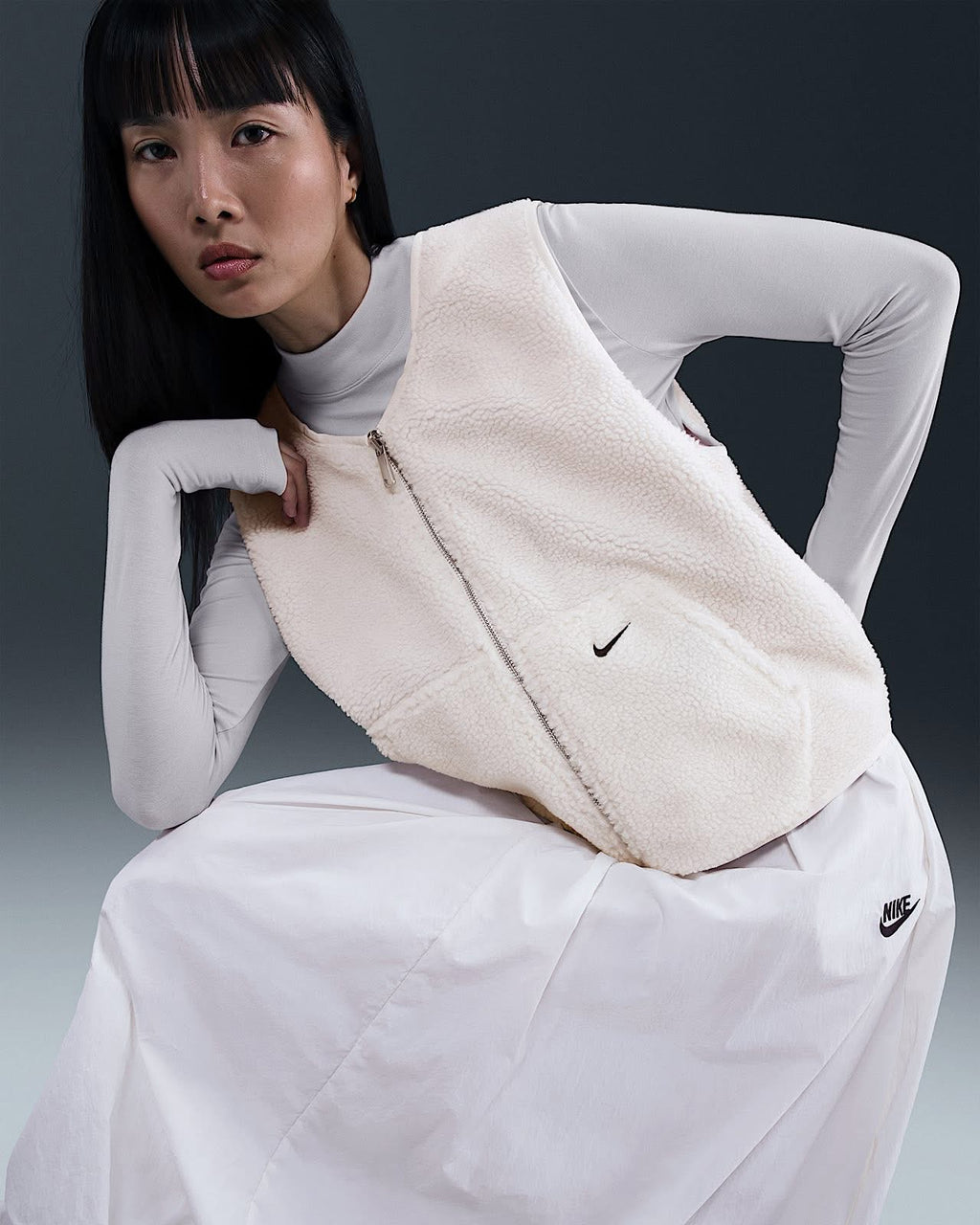 Nike Sherpa Chaqueta Reversible Mujer