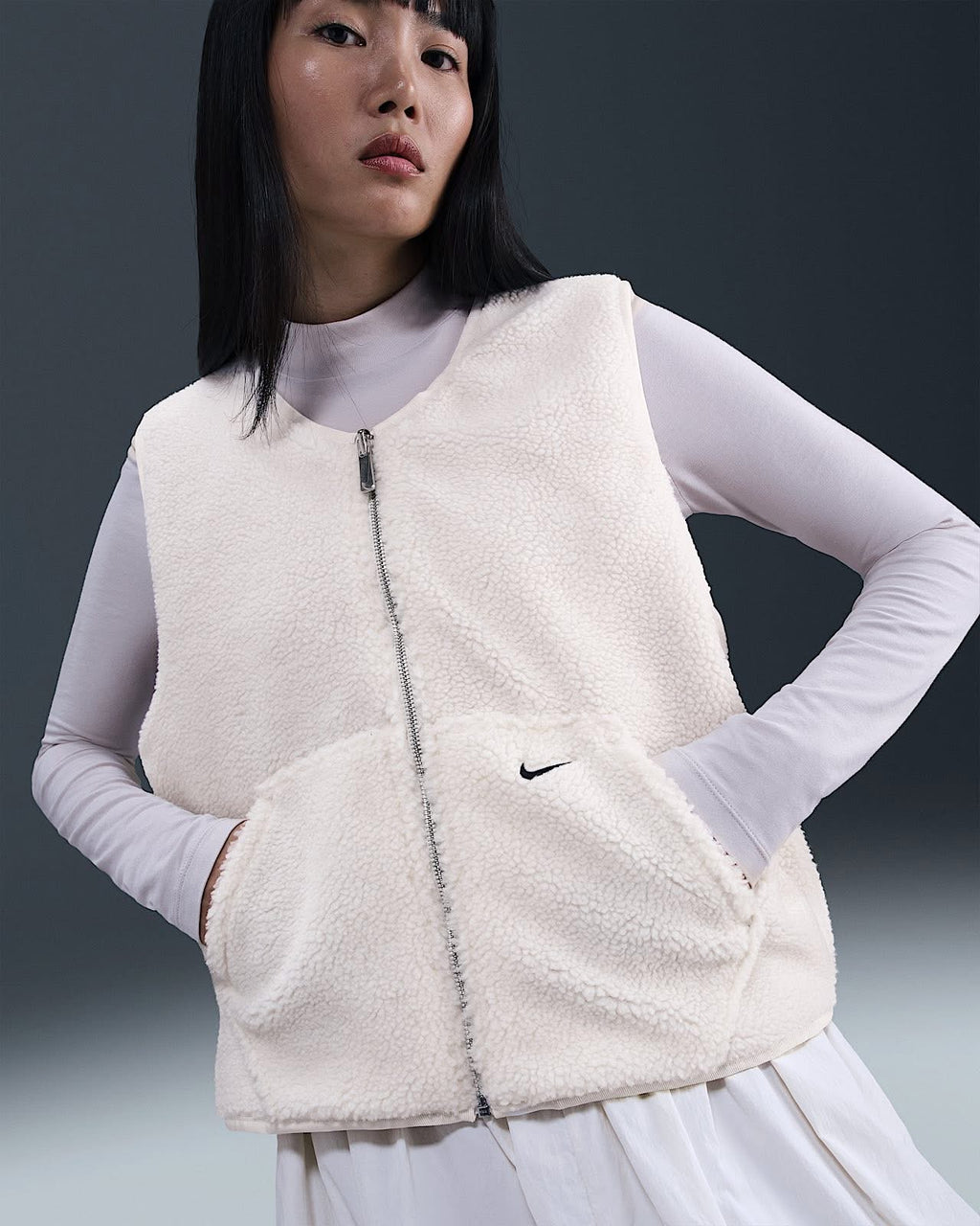 Nike Sherpa Chaqueta Reversible Mujer