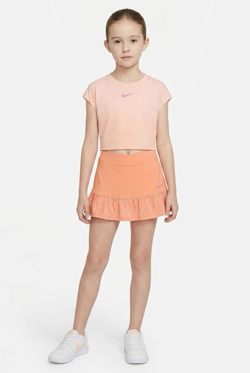 Nike Set Niña, polera más Falda/Calza