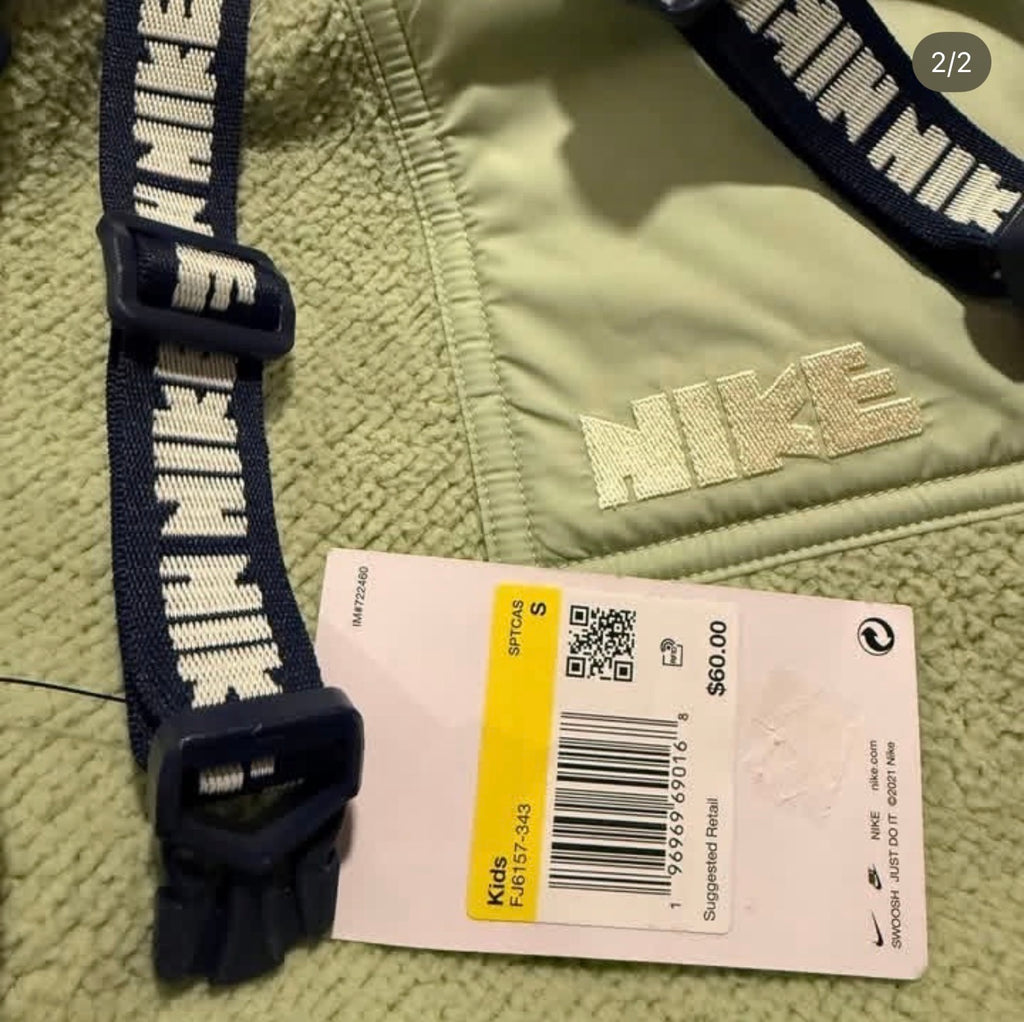 Jardinera sherpa para niña Nike