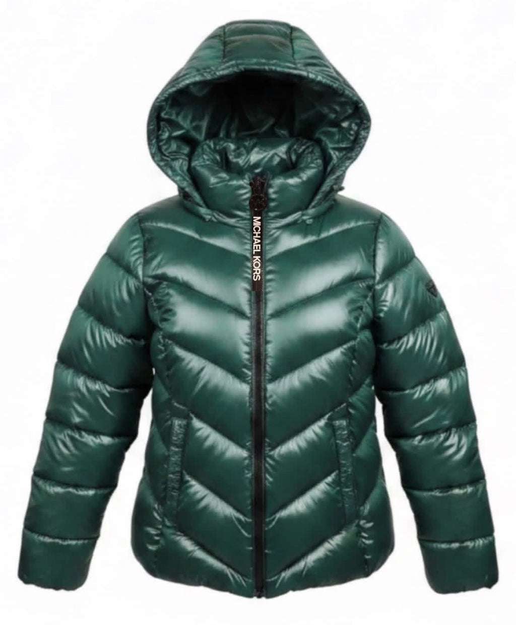 Chaqueta Michael Kors Short 450 Fill Power Hooded Puffer para Mujer