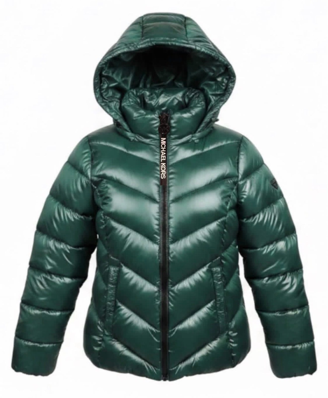 Chaqueta Michael Kors Short 450 Fill Power Hooded Puffer para Mujer