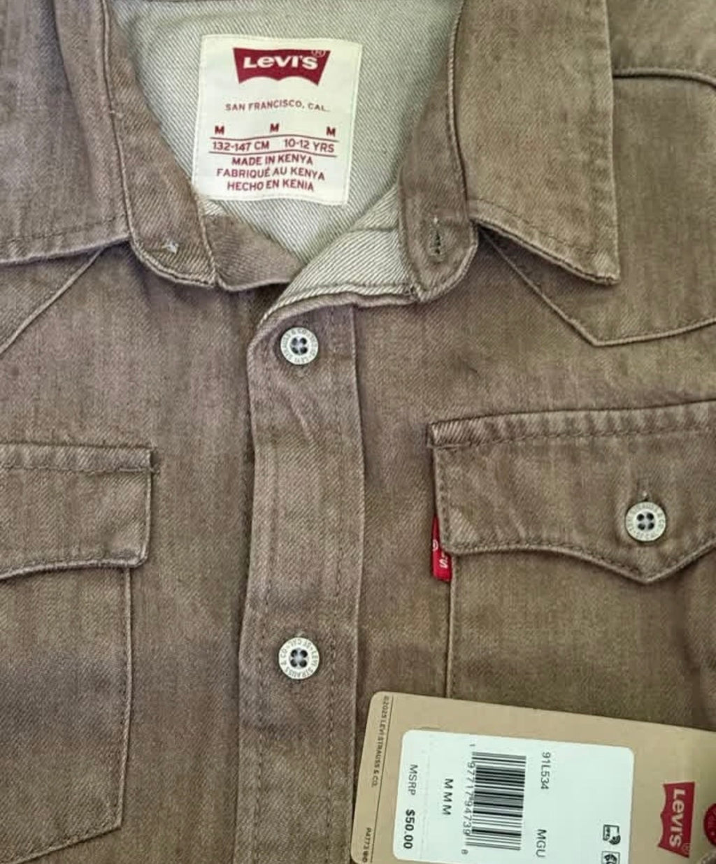 Camisa Levis Niño