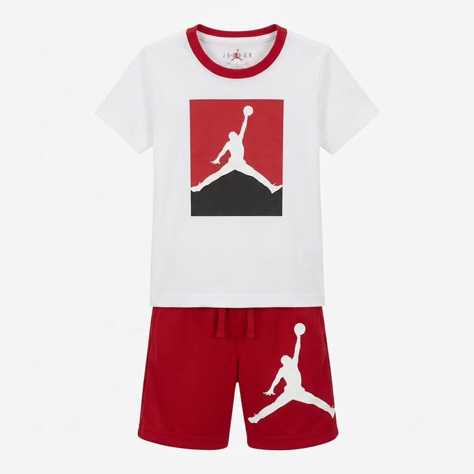 Jordan Set Niño Short más Polera