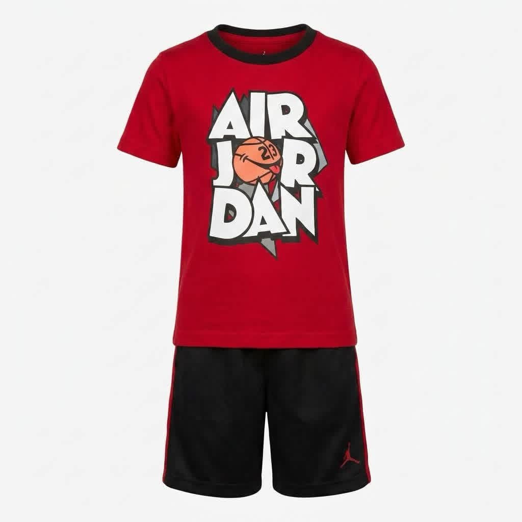 Jordan Set Niño, Short más Polera.