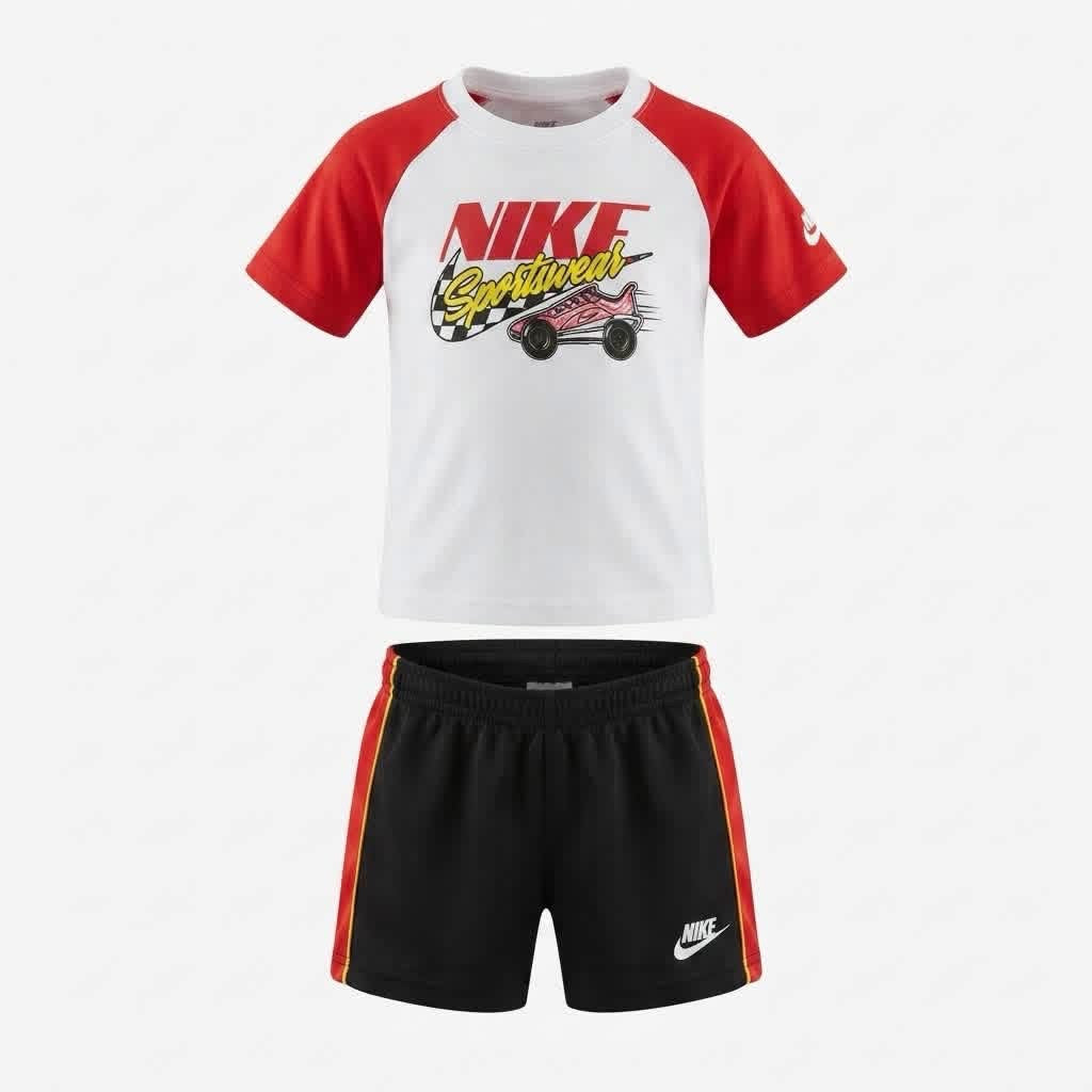 Nike Set Niño, polera más Short