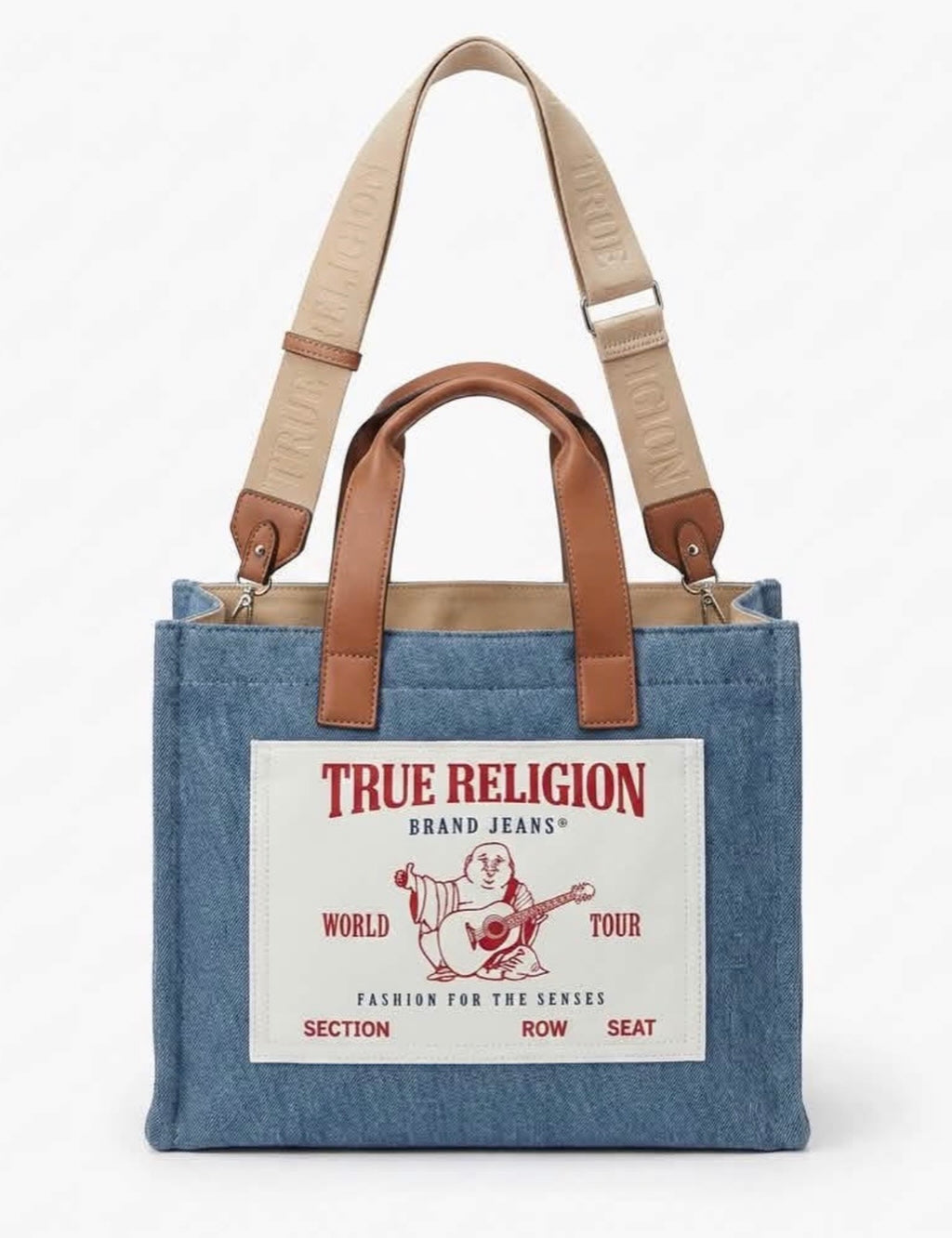 True Religion Cartera Tote Mujer