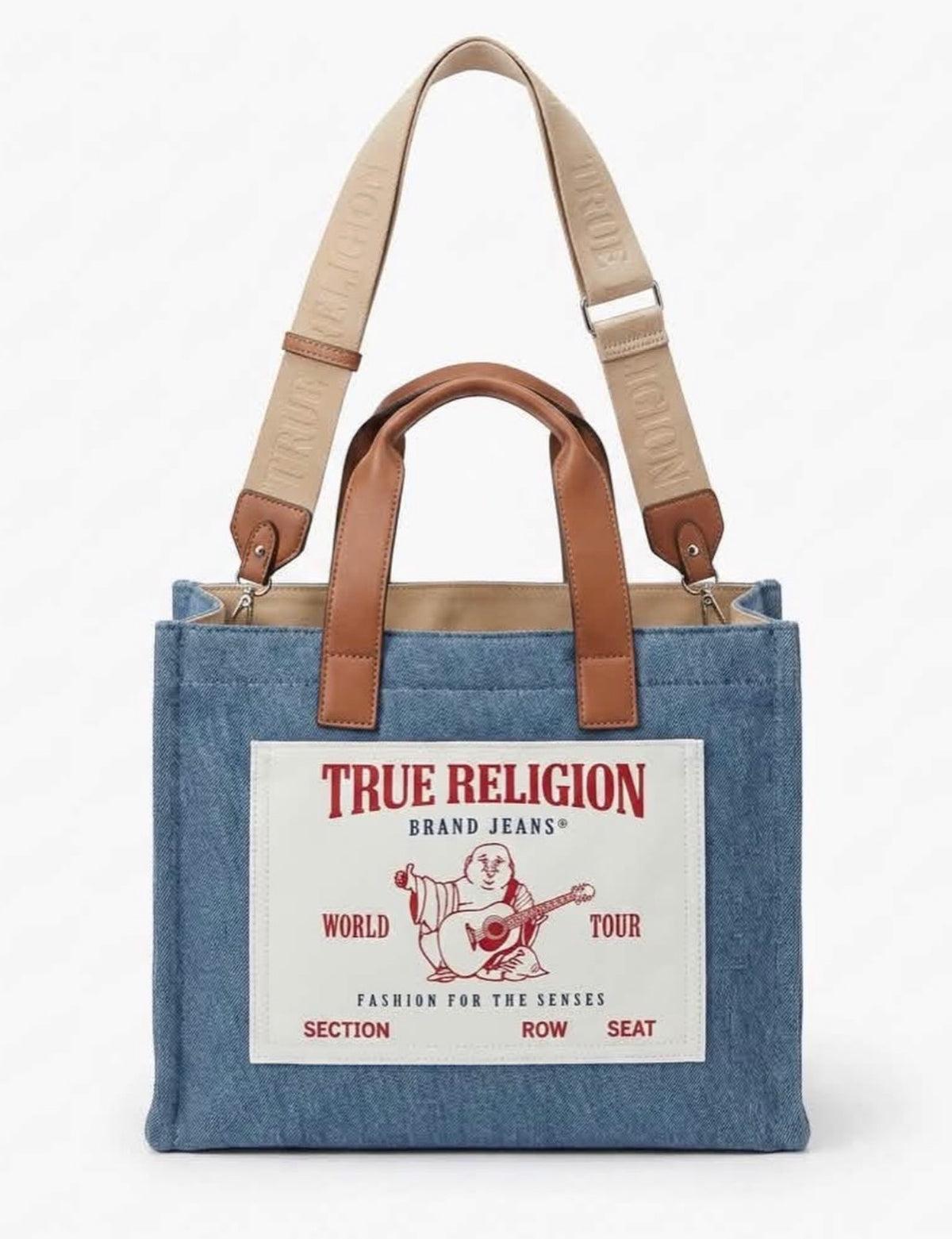 True Religion Cartera Tote Mujer