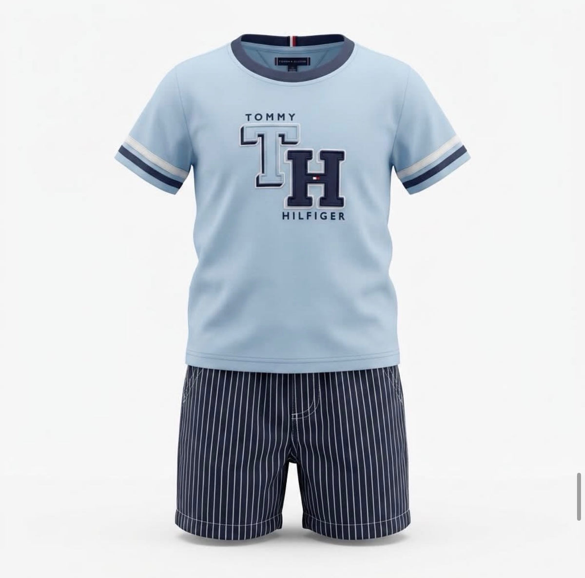 Tommy Hilfiger Set Niño Short y Polera
