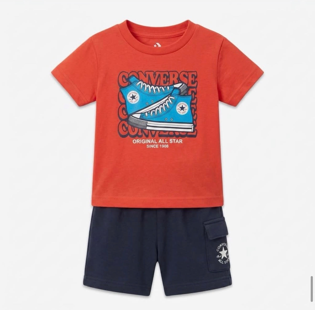 Converse Set Niño Short y Polera