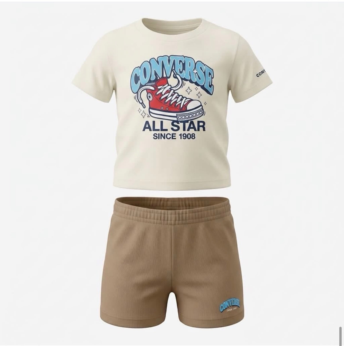Converse Set Niño Short y Polera