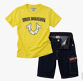 True Religion Set Niño, Polera más Short