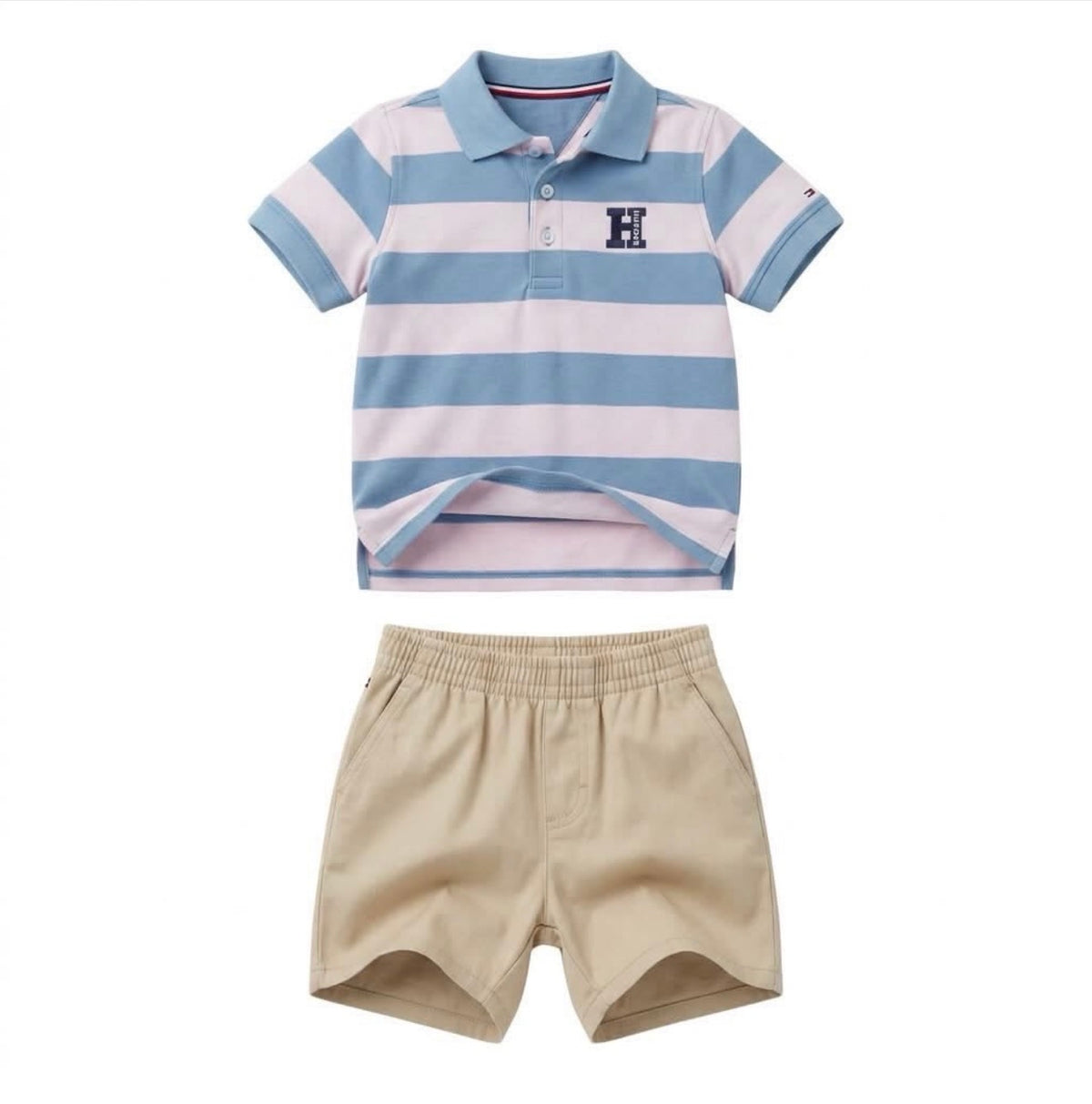 Tommy Hilfiger Set Niño Polera más Short
