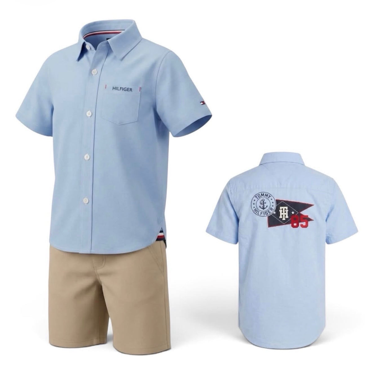 Tommy Hilfiger Set Niño, Camisa más Short
