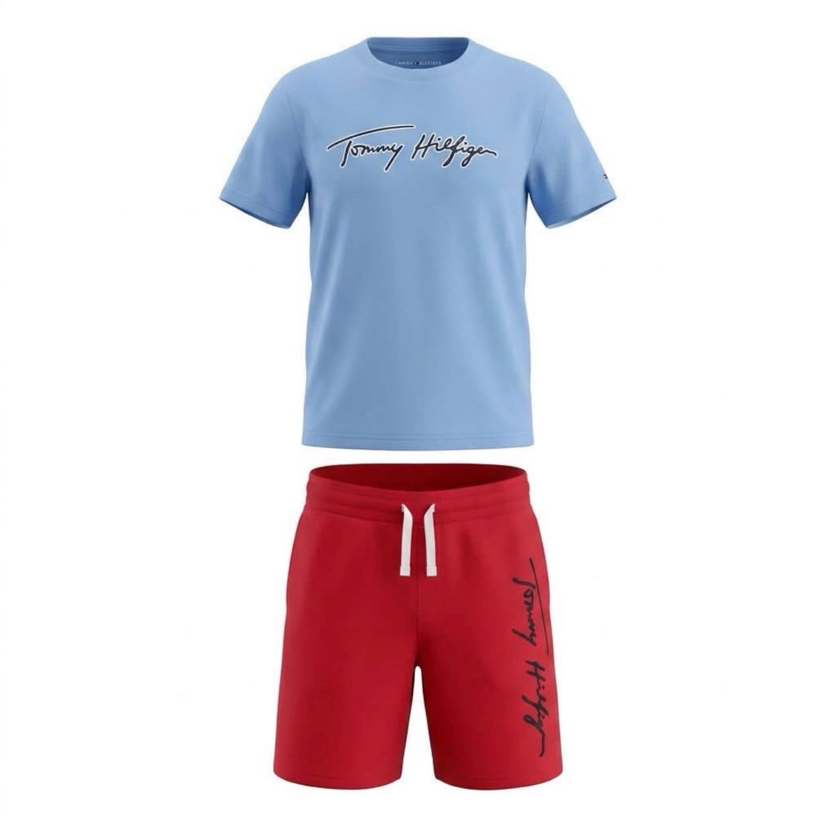 Tommy Hilfiger Set Niño, Short más Polera