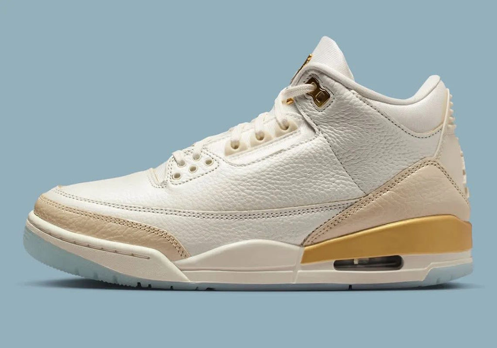 Air Jordan Retro 3 "Champagne And Oysters" Hombre Zapatilla