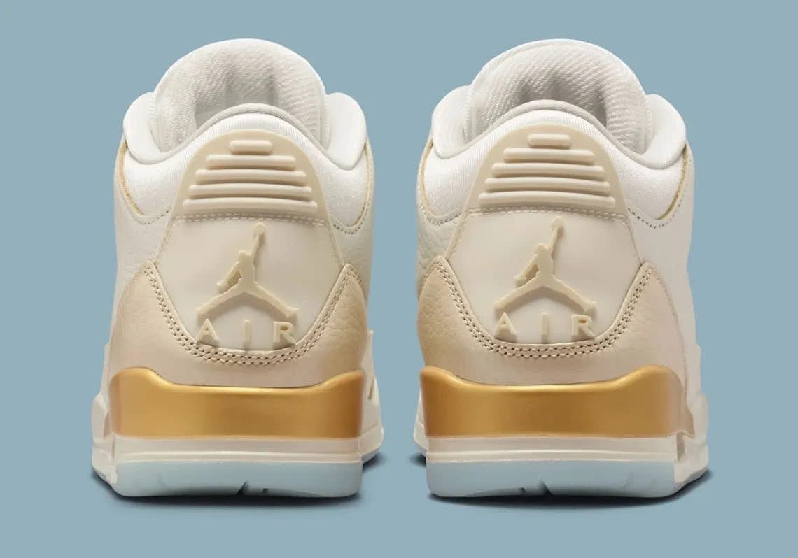 Air Jordan Retro 3 "Champagne And Oysters" Hombre Zapatilla