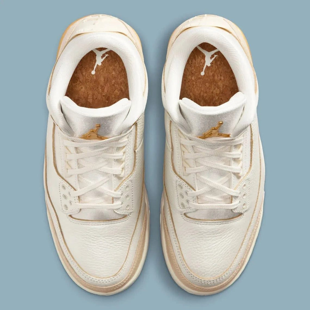 Air Jordan Retro 3 "Champagne And Oysters" Hombre Zapatilla