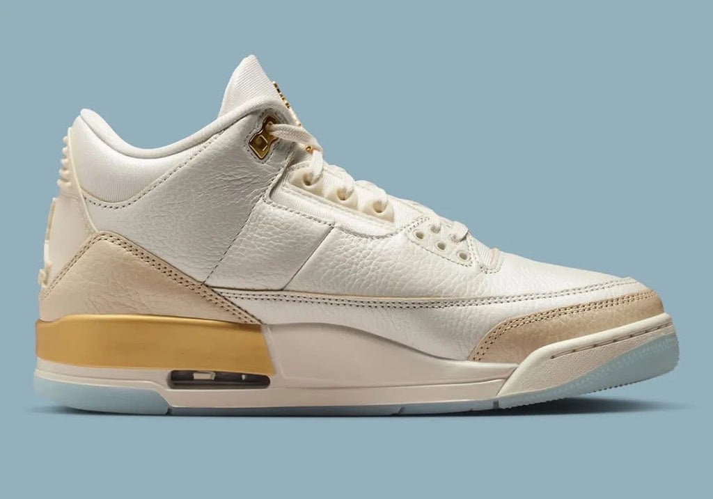 Air Jordan Retro 3 "Champagne And Oysters" Hombre Zapatilla