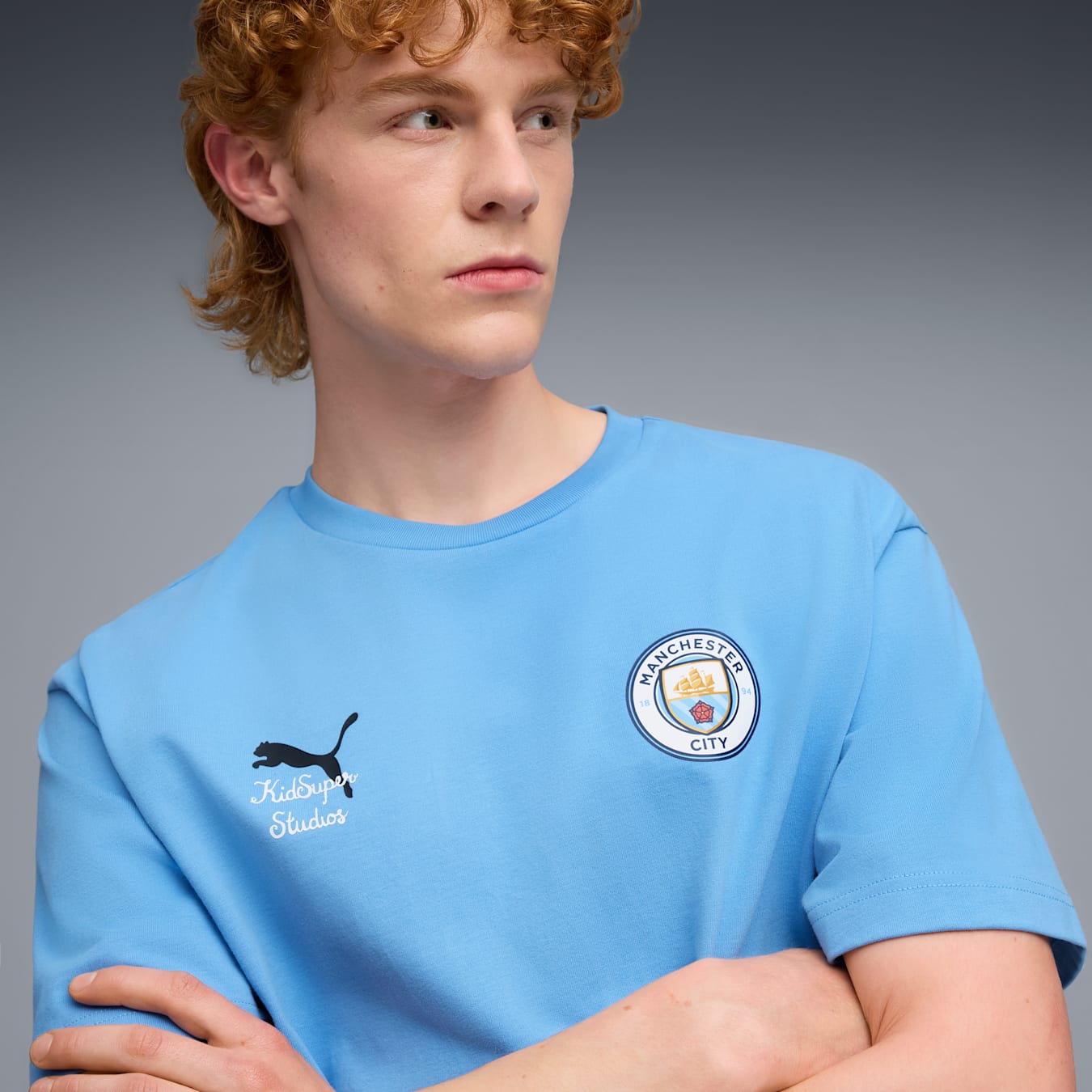 Polera  Hombre Manchester City por Puma