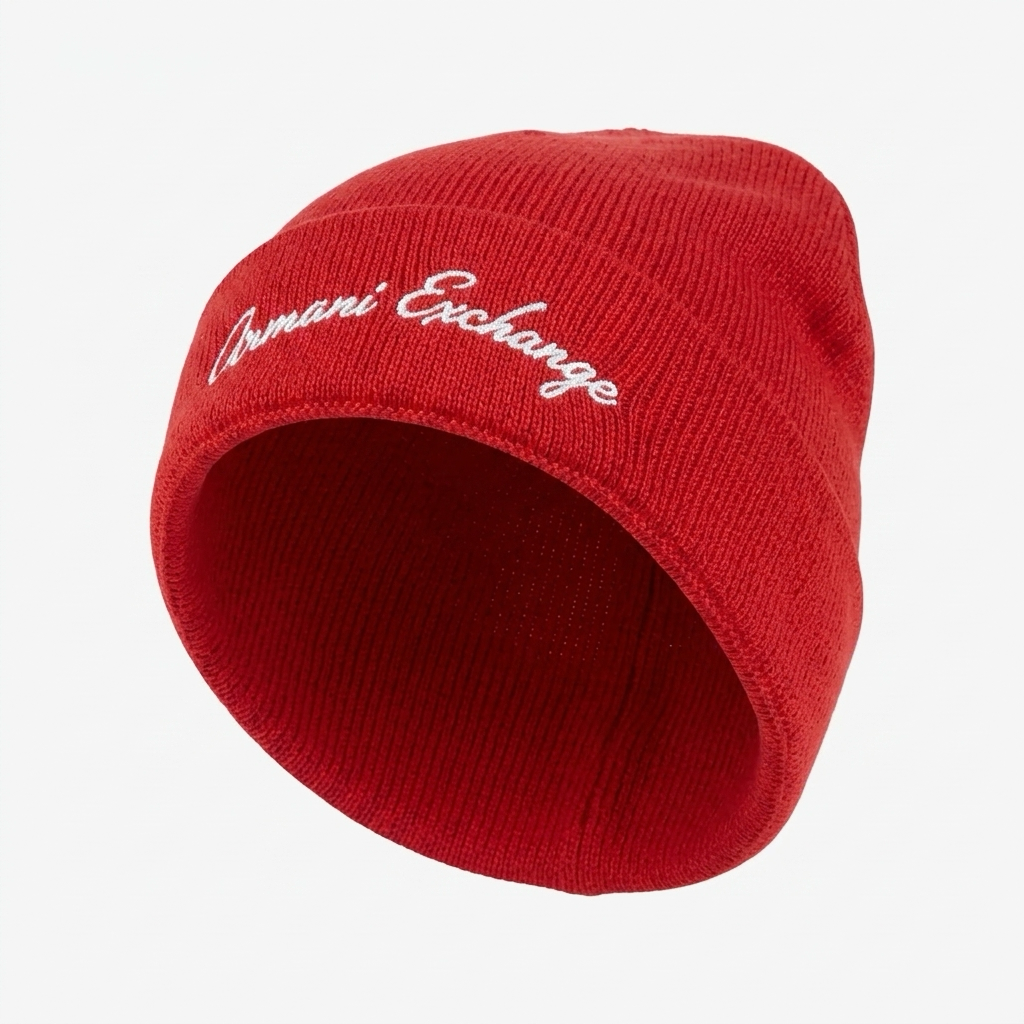 Gorro Armani Exchange para mujer.