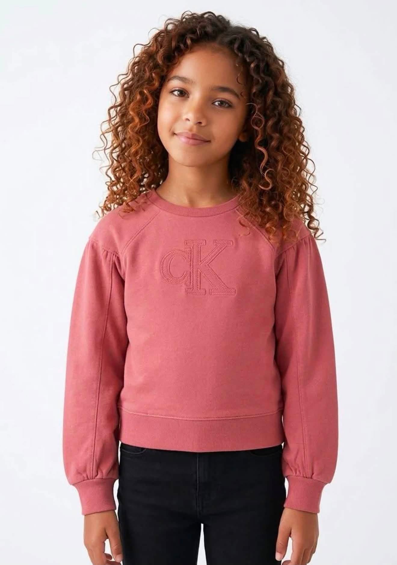 Calvin Klein Poleron Niña OFERTA