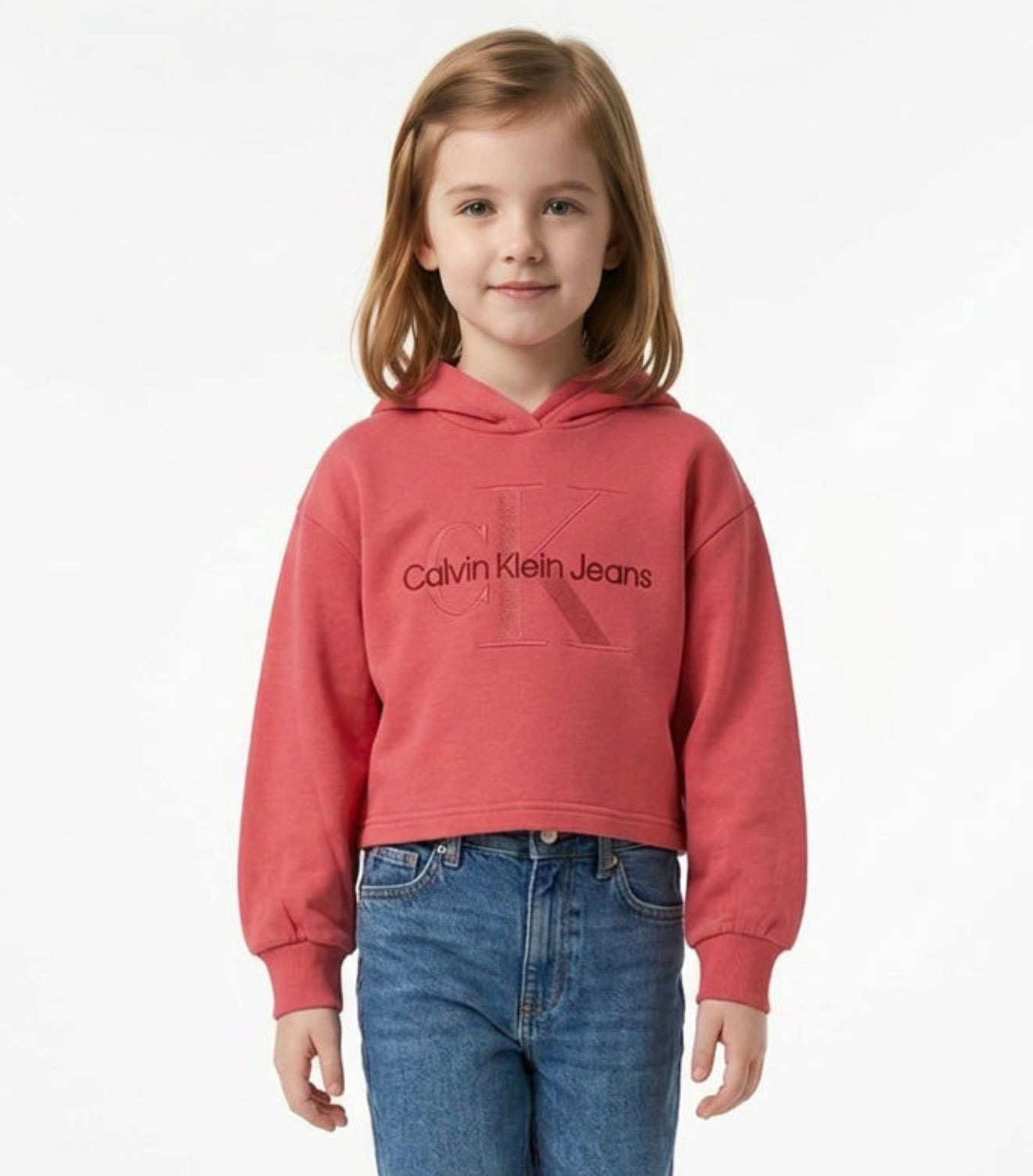 Calvin Klein Poleron Niña OFERTA