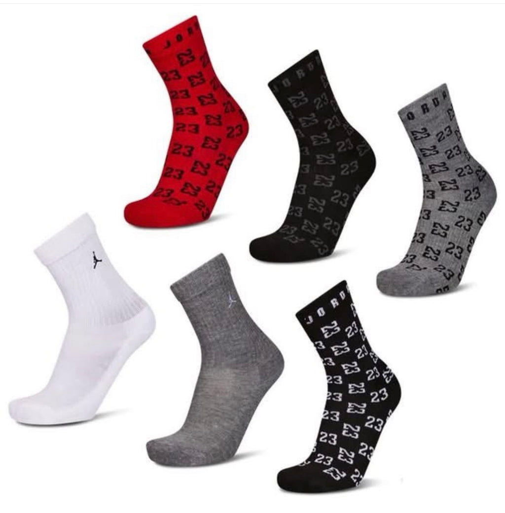Jordan Pack 6 calcetas Mujer Niño