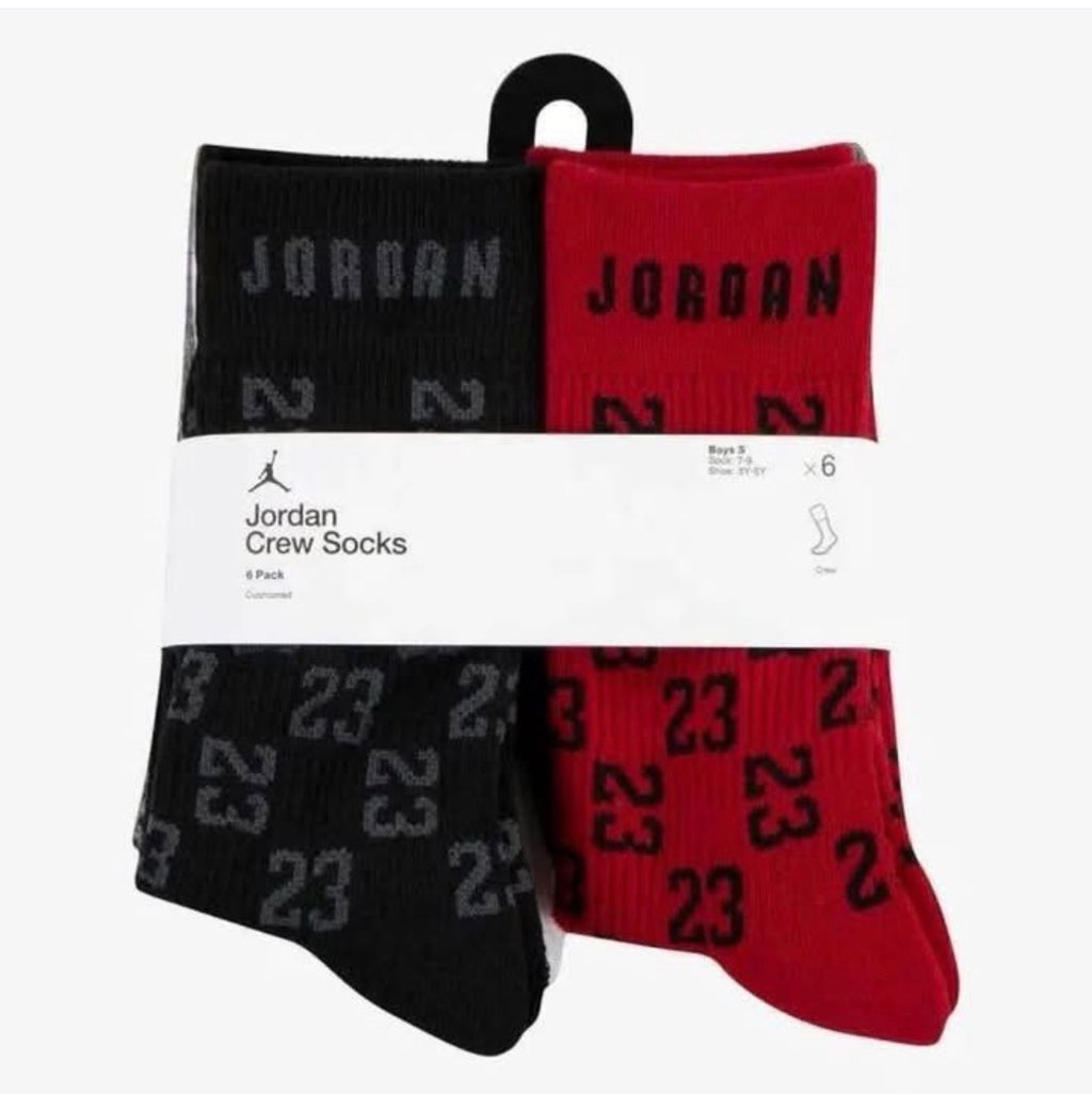 Jordan Pack 6 calcetas Mujer Niño