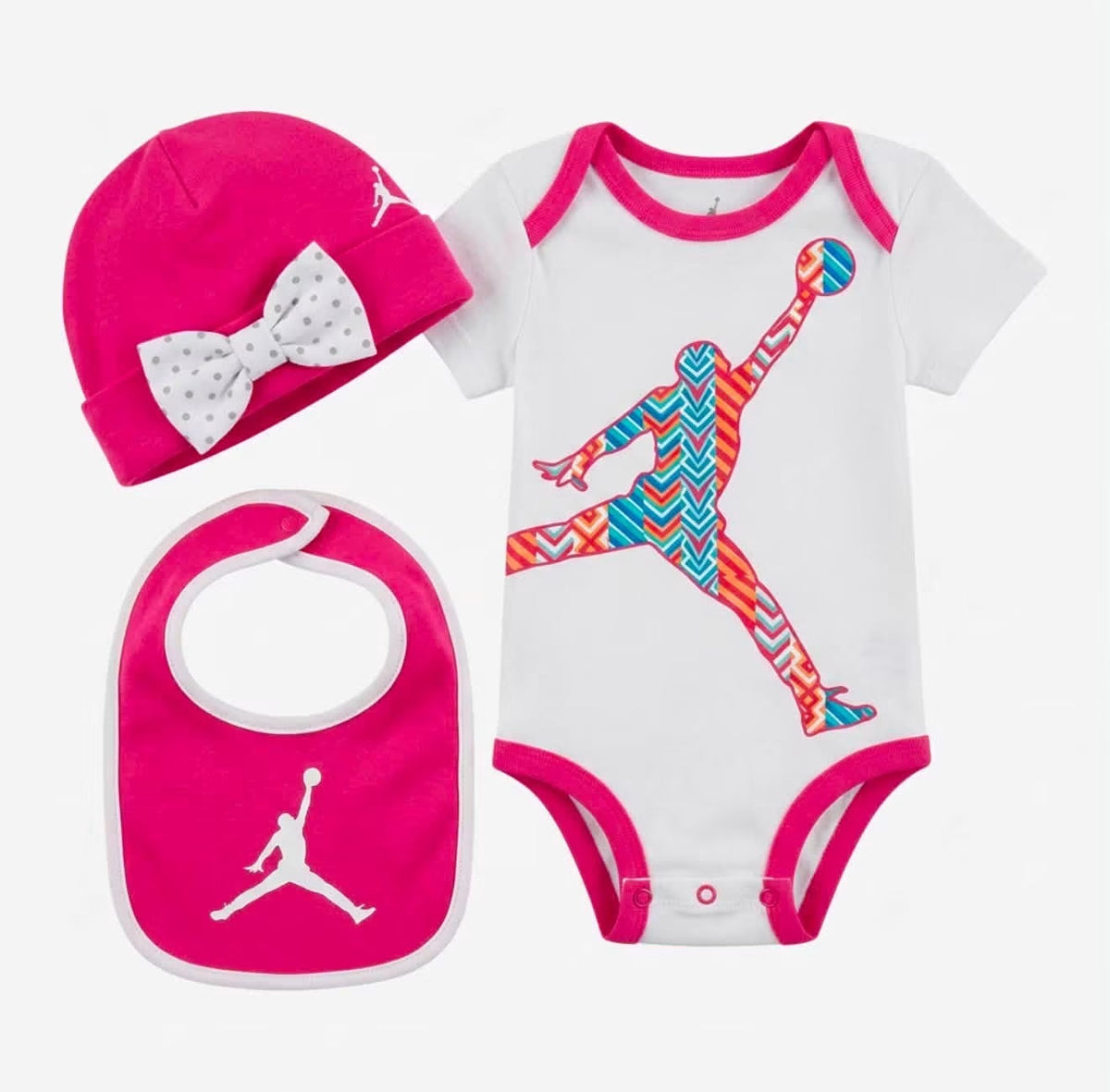 Jordan Set 3 piezas Niña Bodysuit
