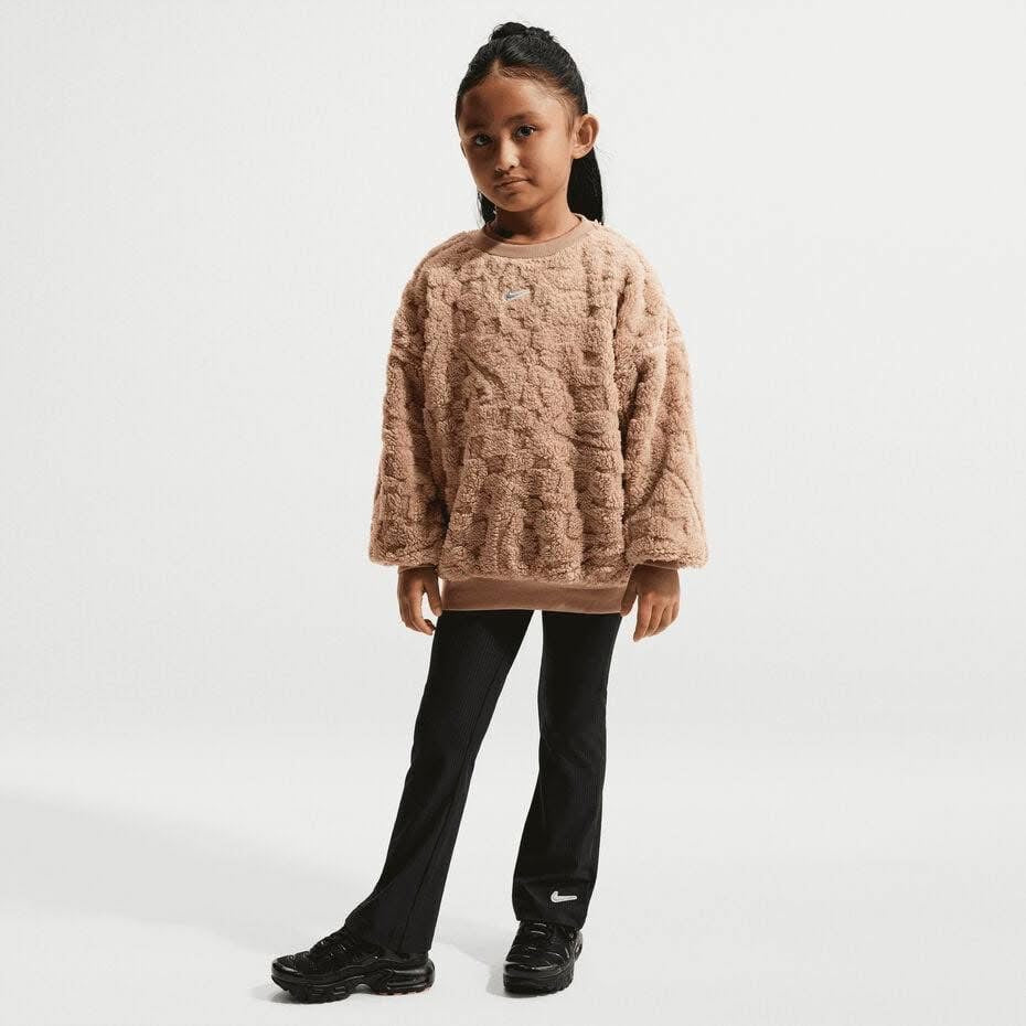 Nike Set Niña, Poleron Sherpa y Calza.