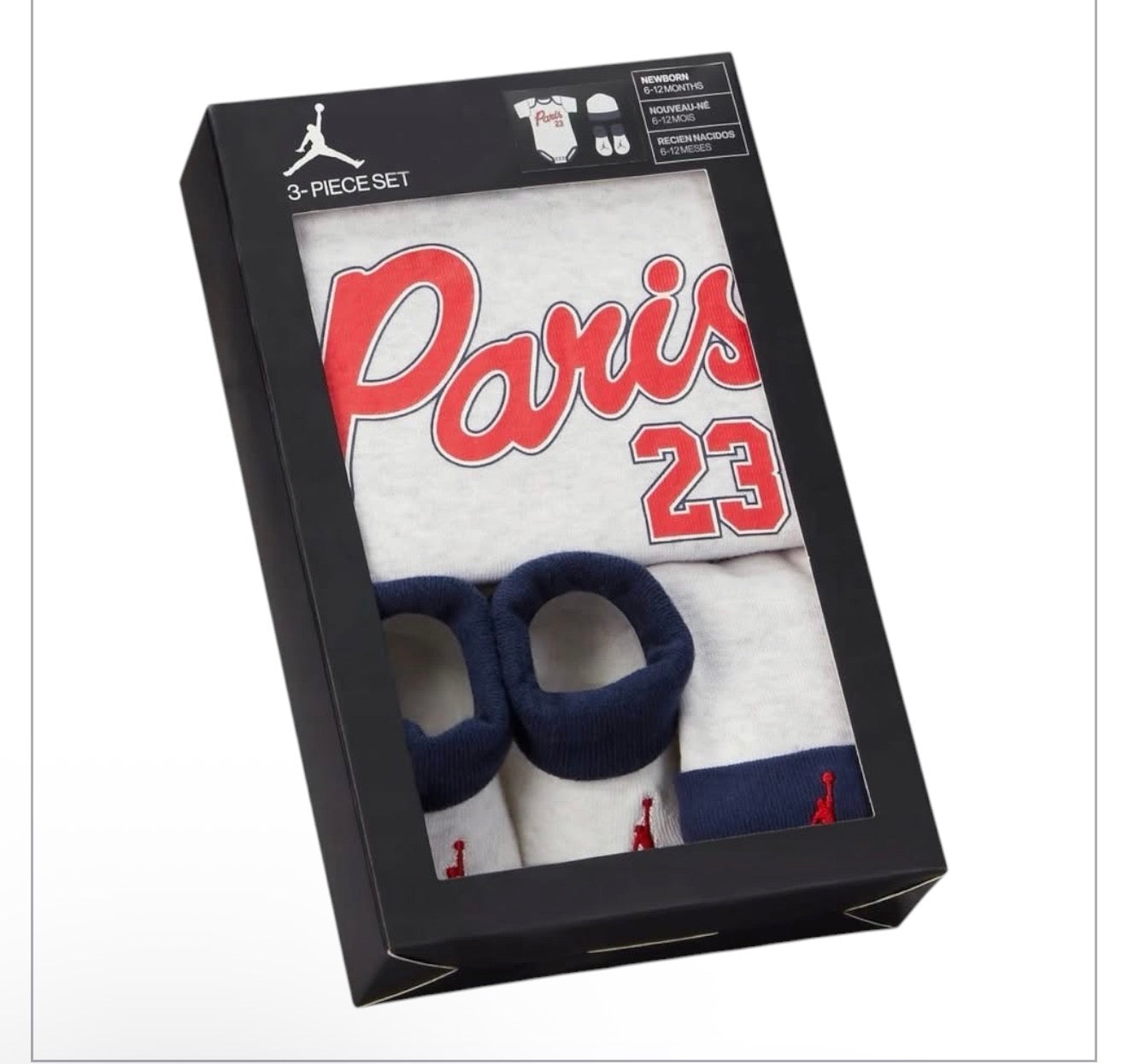 Jordan Box Set, 3 Bodysuit Niño Niña