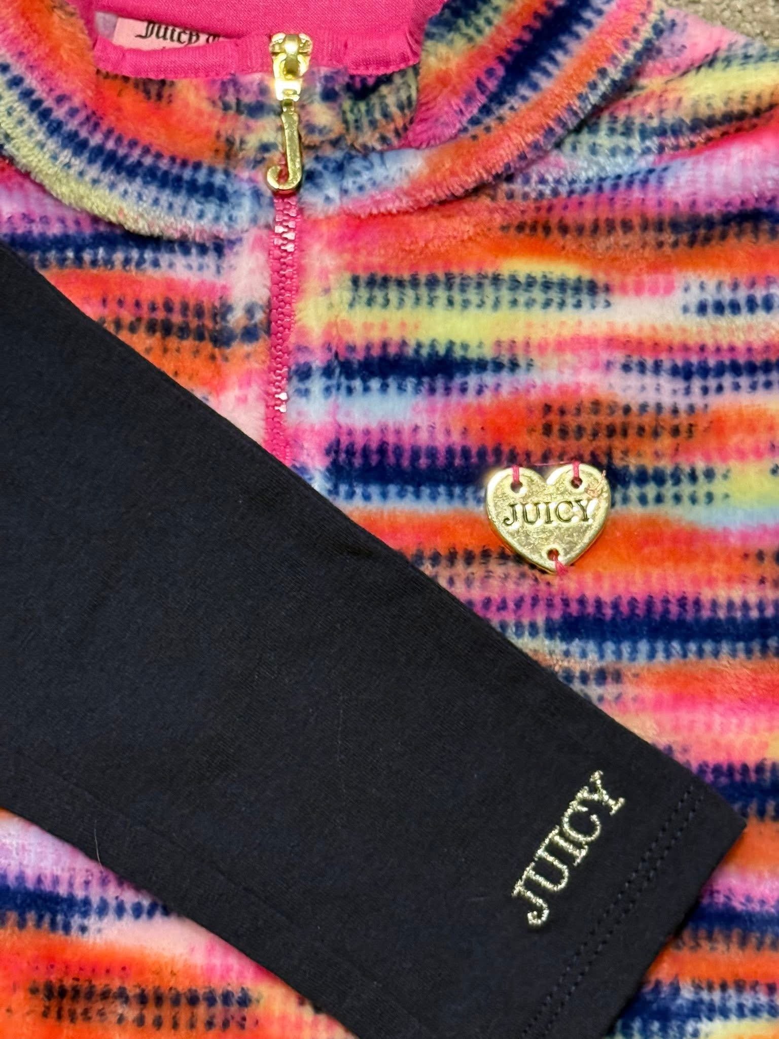 Juicy Couture Set, Poleron sherpa y leggins
