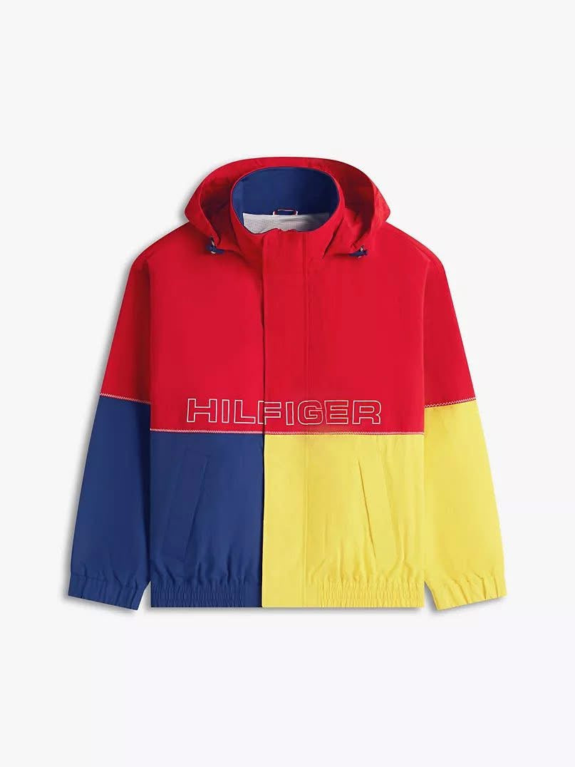 Tommy Hilfiger Color Block Chaqueta Impermeable