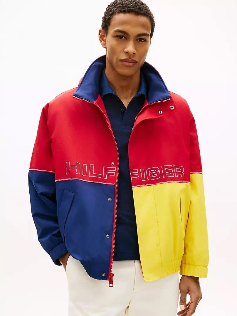 Tommy Hilfiger Color Block Chaqueta Impermeable