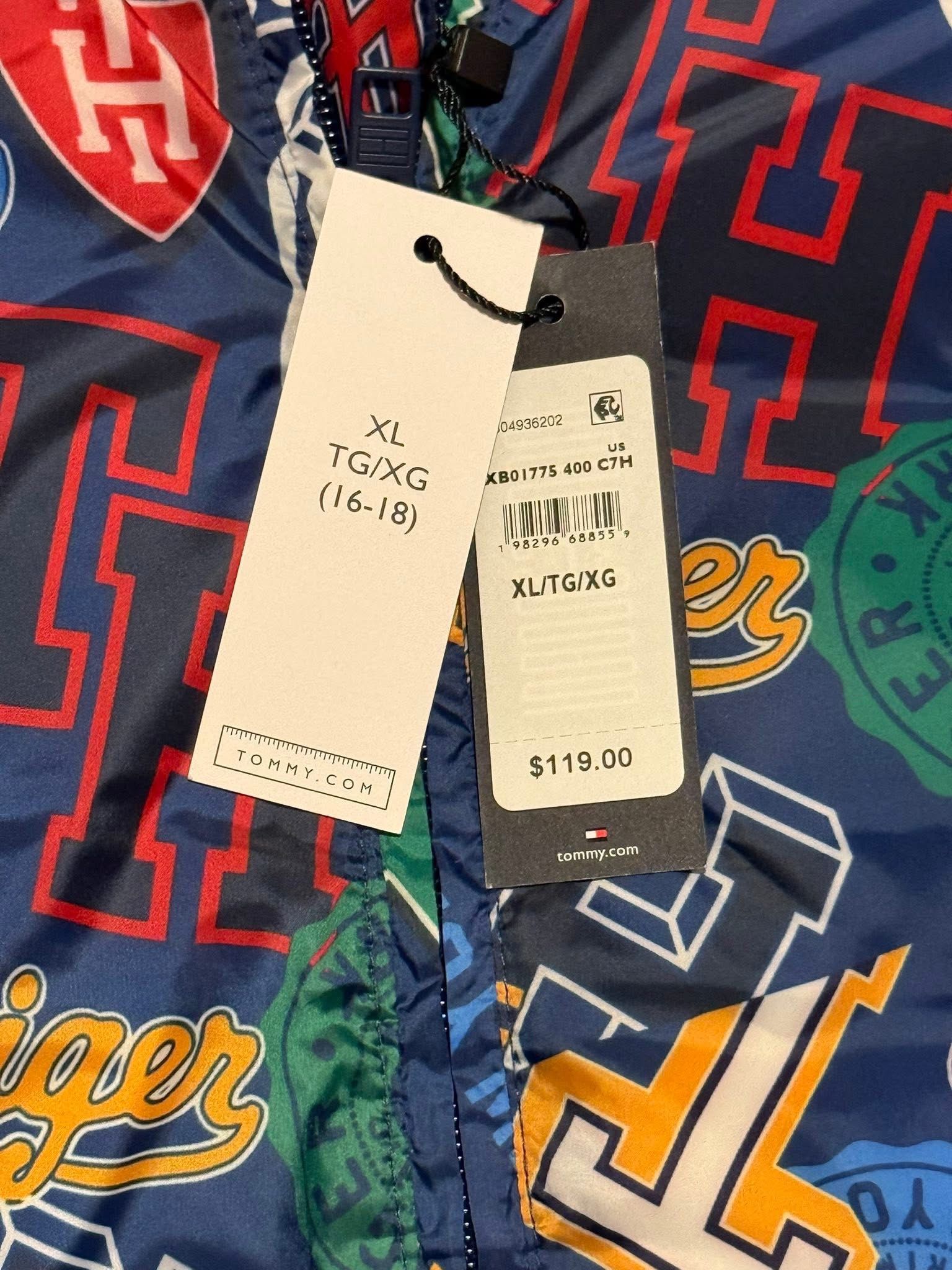 Chaqueta Tommy Hilfiger Hooded Zip Varsity Logo