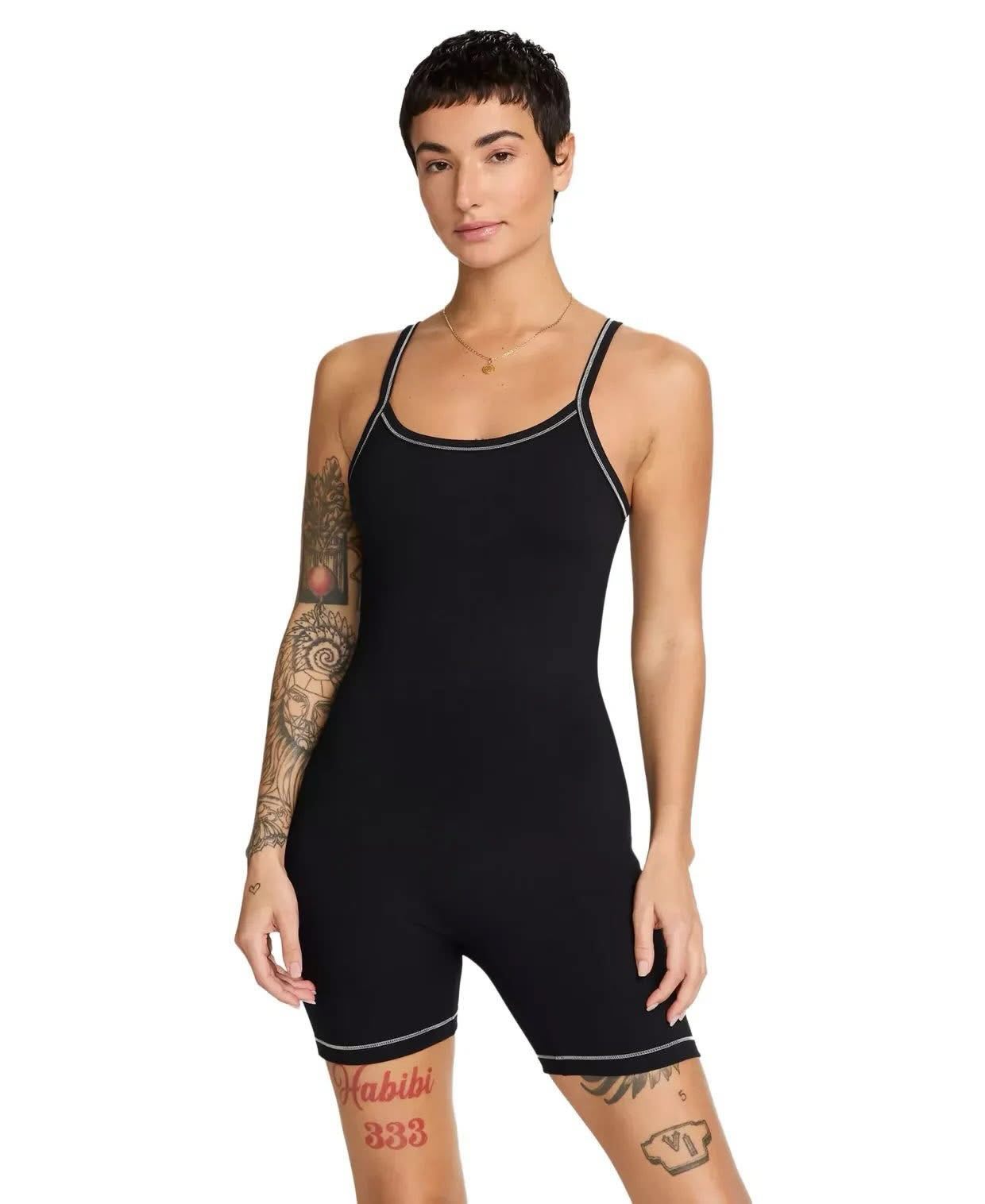 Enterito NIKE Women’s One Dri-Fit Short Bodysuit Mujer
