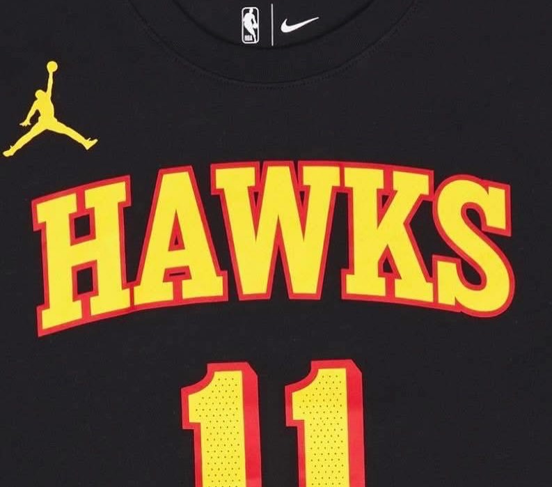Polera NBA , Atlanta Hawks , Trae Young x Jordan Niño y Hombre